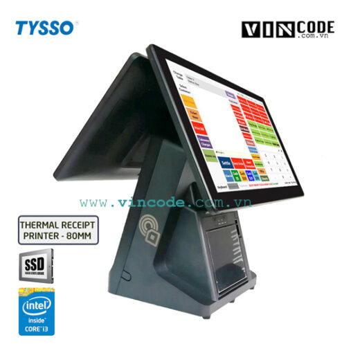 Máy tính tiền cảm ứng POS TYSSO TS1515SP - Thiết Bị Mã Vạch Nam Bình Xương - Công Ty TNHH Nam Bình Xương